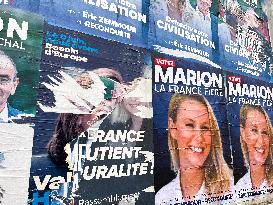 Illustration European Election Campaign - Paris