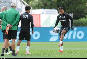 Treino do Sporting antes da Final da Taça