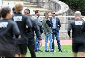 Treino do Sporting antes da Final da Taça