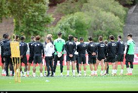 Treino do Sporting antes da Final da Taça