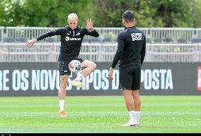 Treino do Sporting antes da Final da Taça