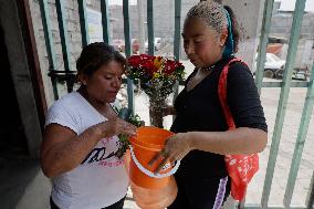 Lack Of Water In The El Yuguelito Property, Iztapalapa
