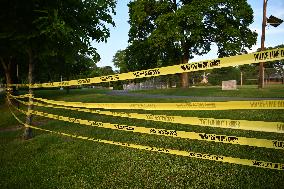 Wilde Memorial Park In Glen Rock New Jersey Remains Closed Following Shooting