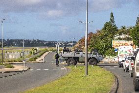 Macron Says French Troops Will Stay In New Caledonia