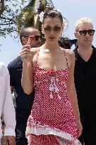 Cannes - Bella Hadid At The Martinez