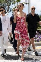 Cannes - Bella Hadid At The Martinez
