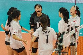 (SP)PHILIPPINES-MANILA-VOLLEYBALL-ASIAN WOMEN'S VOLLEYBALL CHALLENGE CUP 2024-VIETNAM VS SINGAPORE
