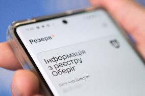 Rezerv+ app by Ukrainian MoD