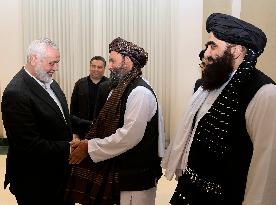 Taliban Delegation Meets Hamas Leader - Tehran