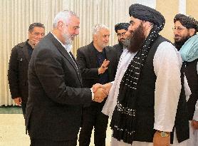 Taliban Delegation Meets Hamas Leader - Tehran