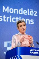 European Union Fines Mondelez 337.5 Million Euros - Brussels