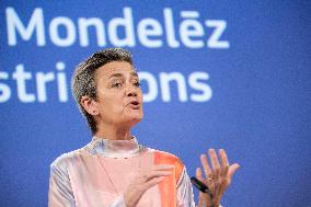 European Union Fines Mondelez 337.5 Million Euros - Brussels