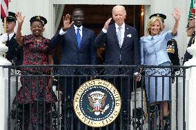 Joe Biden welcomes President of Kenia - Washington