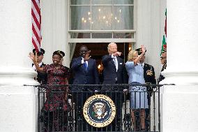 Joe Biden welcomes President of Kenia - Washington