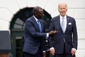 Joe Biden welcomes President of Kenia - Washington