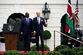 Joe Biden welcomes President of Kenia - Washington