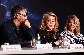 Marcello Mio Press Conference  - The 77th Annual Cannes Film Festival