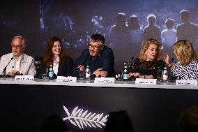 Marcello Mio Press Conference  - The 77th Annual Cannes Film Festival
