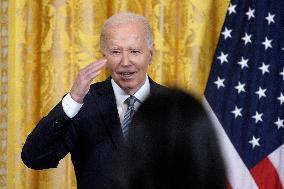 Joe Biden and President of Kenia press conference - Washington