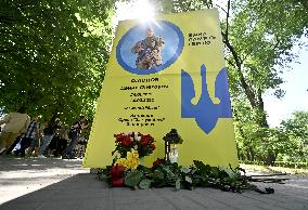 Updated Alley of Heroes in Zaporizhzhia