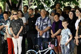 Updated Alley of Heroes in Zaporizhzhia