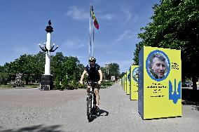 Updated Alley of Heroes in Zaporizhzhia