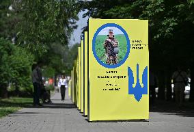 Updated Alley of Heroes in Zaporizhzhia