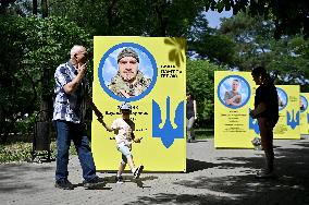 Updated Alley of Heroes in Zaporizhzhia