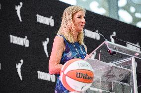 PM Justin Trudeau At Announcement Of WNBA Franchise - Toronto