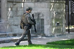 SWAT Responds To An Incident In Chicago Illinois