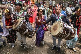 Ubhauli Festival Celebration In Nepal.