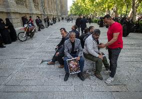 Iran-Funeral For The Late Iranian FM Amir Abdollahian