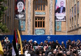 Iran-Funeral For The Late Iranian FM Amir Abdollahian