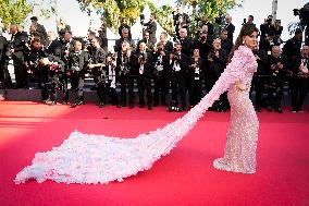 "L'Amour Ouf" (Beating Hearts) Red Carpet - The 77th Annual Cannes Film Festival