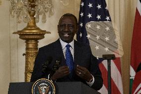 DC: Presidents Biden and Ruto hold a multilateral press conference