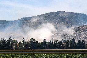 ISRAEL-HULA VALLEY-LEBANON-CONFRONTATIONS