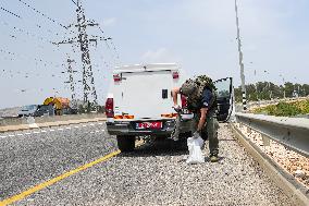 ISRAEL-HULA VALLEY-LEBANON-CONFRONTATIONS