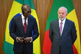 President Lula Receives President Of Benin