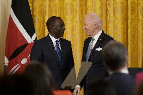 DC: Presidents Biden and Ruto hold a multilateral press conference