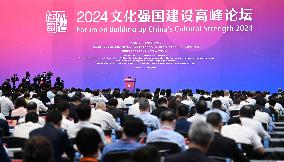 CHINA-GUANGDONG-SHENZHEN-CULTURAL STRENGTH-FORUM (CN)