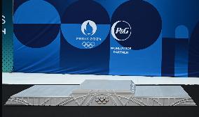 (SP)FRANCE-SAINT DENIS-PARIS 2024 OLYMPIC AND PARALYMPIC PODIUMS-UNVEILING