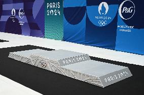 (SP)FRANCE-SAINT DENIS-PARIS 2024 OLYMPIC AND PARALYMPIC PODIUMS-UNVEILING