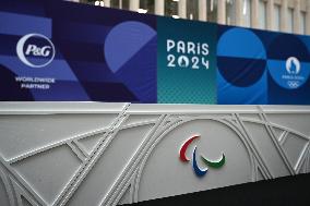 (SP)FRANCE-SAINT DENIS-PARIS 2024 OLYMPIC AND PARALYMPIC PODIUMS-UNVEILING