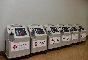 SYRIA-DAMASCUS-CHINA-MEDICAL EQUIPMENT-HOSPITAL-DONATION