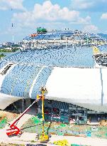 Duliang Grand Theatre Construction in Chongqing