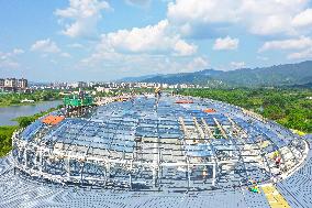 Duliang Grand Theatre Construction in Chongqing