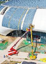 Duliang Grand Theatre Construction in Chongqing