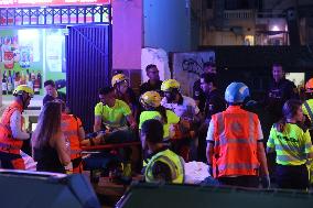 Four Dead And 16 Injured In Building Collapse - Majorca