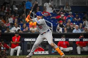 MLB: New York Mets At Miami Marlins