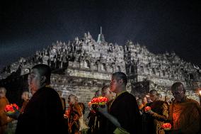 Vesak Day At Borobudur Temple